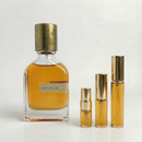 Décant Bergamask Orto Parisi par Fragsplit, parfum unisexe aux notes de bergamote et de musc, en formats 1ml, 2ml, 5ml et 10ml.