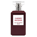 Échantillon Cherry Incense de Fragrance World en petit format Fragsplit, idéal pour essayer ce parfum cerise et encens avant d’acheter.