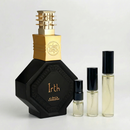Décant Fragsplit d’Irth de Nabeel, parfum unisexe à essayer sur la peau en formats 1 ml, 2 ml, 5 ml ou 10 ml, livré en Suisse et France.