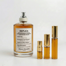 Décant Fragsplit de Jazz Club par Maison Margiela, aux notes de rhum, tabac et vanille. Formats 1 ml à 10 ml, livrés en Suisse et France.