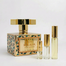 Décant Kolada de Kajal par Fragsplit, un parfum unisexe tropical à tester sur la peau en formats 1 ml, 2 ml, 5 ml ou 10 ml.