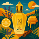 Petit format Fragsplit pour découvrir Naxos de Xerjoff, un parfum aux accords de tabac, miel et lavande, sans acheter le flacon entier.