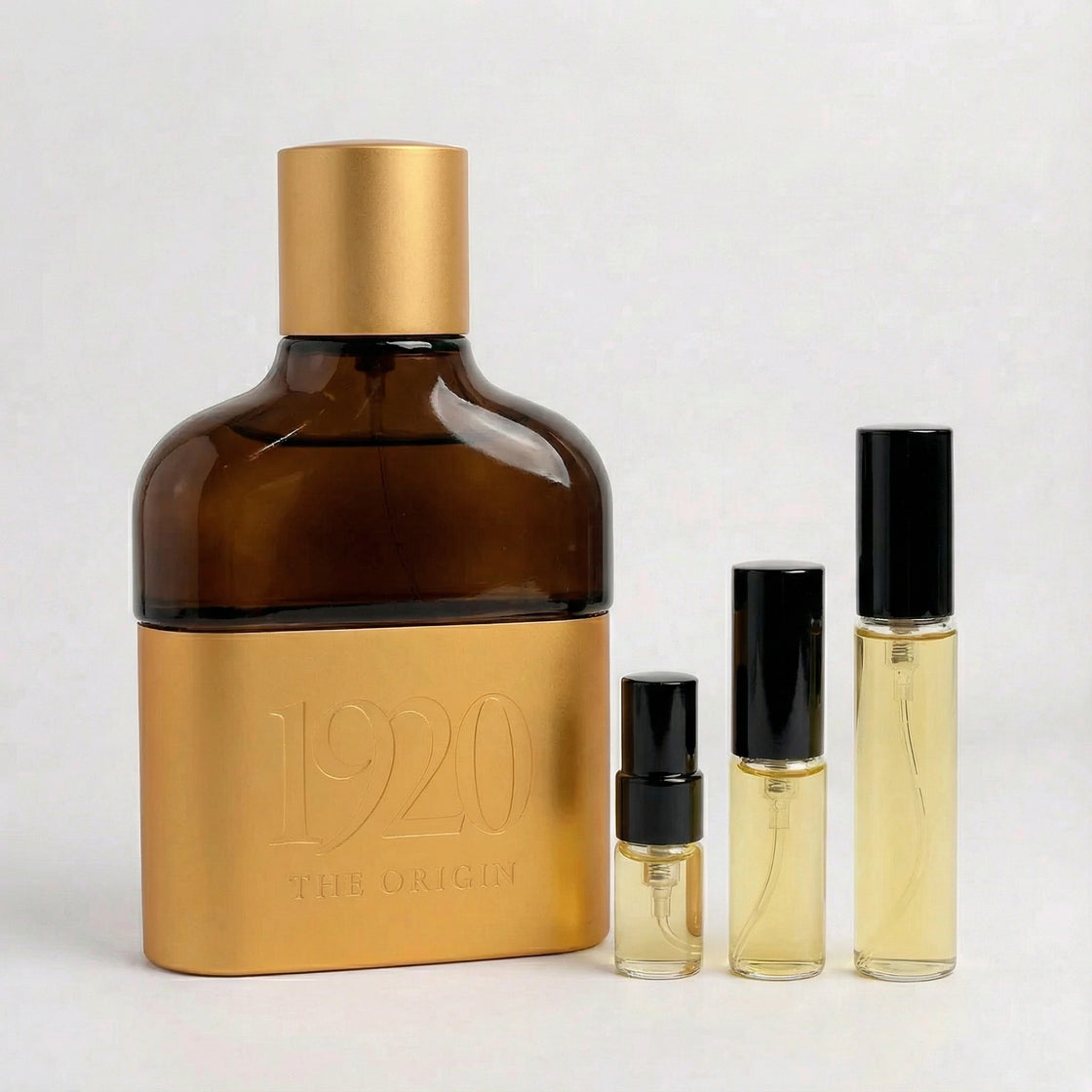 Décant Fragsplit de 1920 the Origin de Tous, parfum masculin en petit format 1 ml, 2 ml, 5 ml ou 10 ml, livré en Suisse et en France.