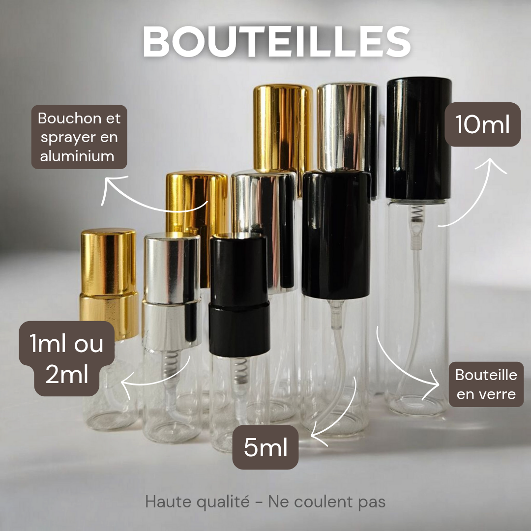 Décant Échantillon Gutteridge Gutteridge 1ml, 2ml, 5ml ou 10ml