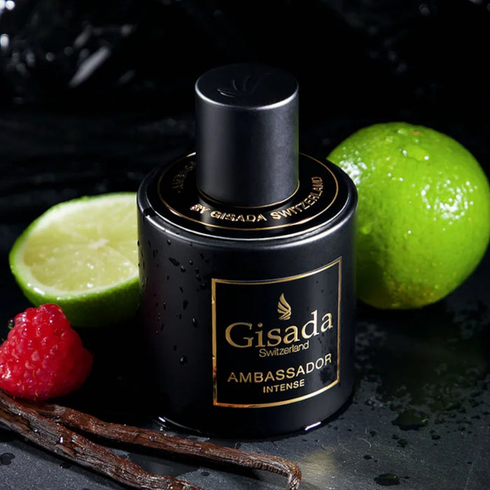 Testez Ambassador Intense de Gisada avant d’acheter grâce au décant Fragsplit, proposé en formats 1 ml, 2 ml, 5 ml et 10 ml.