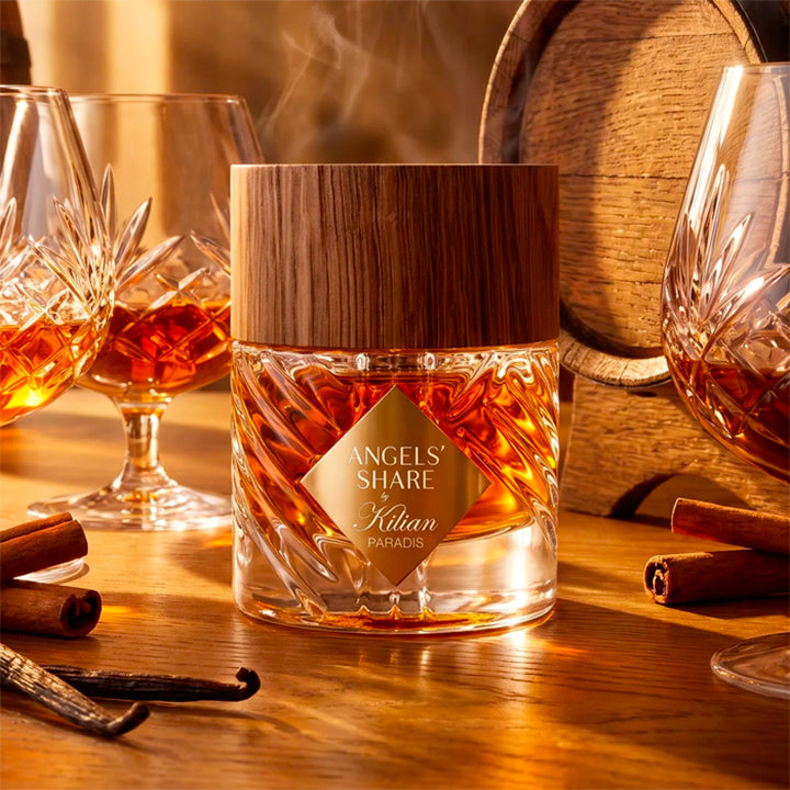 Angel's Share Paradis de Kilian à essayer sur la peau grâce au décant Fragsplit, petit format unisex disponible en 1 ml, 2 ml, 5 ml ou 10 ml.