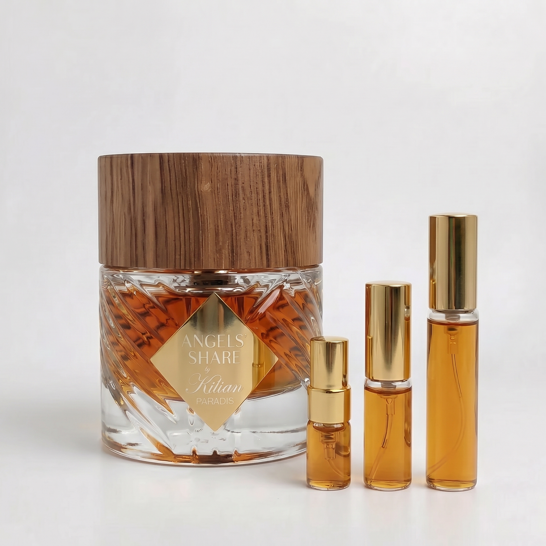 Angel's Share Paradis de Kilian en décant Fragsplit, échantillon unisex, formats 1 ml à 10 ml, livraison en Suisse et France.