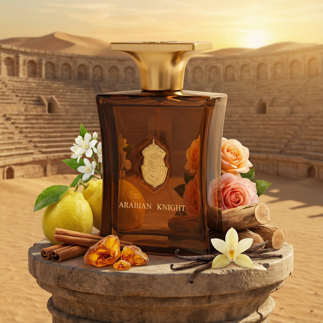 Essayez Arabian Knight d’Arabian Oud avec un décant Fragsplit de 1 ml, 2 ml, 5 ml ou 10 ml, pratique pour découvrir le parfum avant d’acheter.