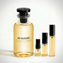 Décant Fragsplit d’Au Hasard de Louis Vuitton, en formats 1 ml, 2 ml, 5 ml ou 10 ml, pour essayer ce parfum masculin sur la peau.