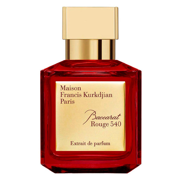 Essayez Baccarat Rouge 540 Extrait de Maison Francis Kurkdjian avec le décant Fragsplit en 2 ml, idéal pour tester sur la peau en Suisse et France.