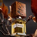 Petit format Fragsplit de Baraonda par Nasomatto, disponible en 1ml, 2ml, 5ml et 10ml pour tester ses notes de whisky, musc et ambre.