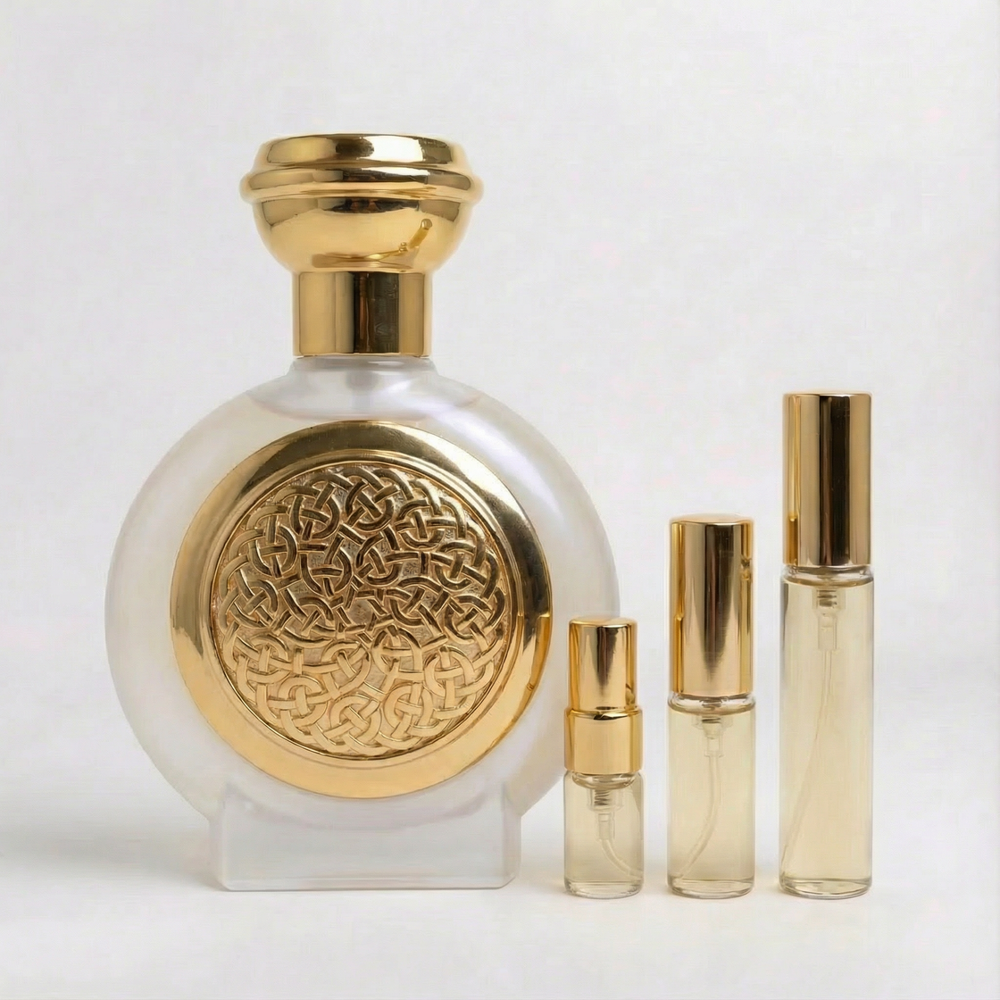 Décant Fragsplit de Bayswater par Boadicea the Victorious, en formats 1 ml, 2 ml, 5 ml ou 10 ml, livré en Suisse et en France.