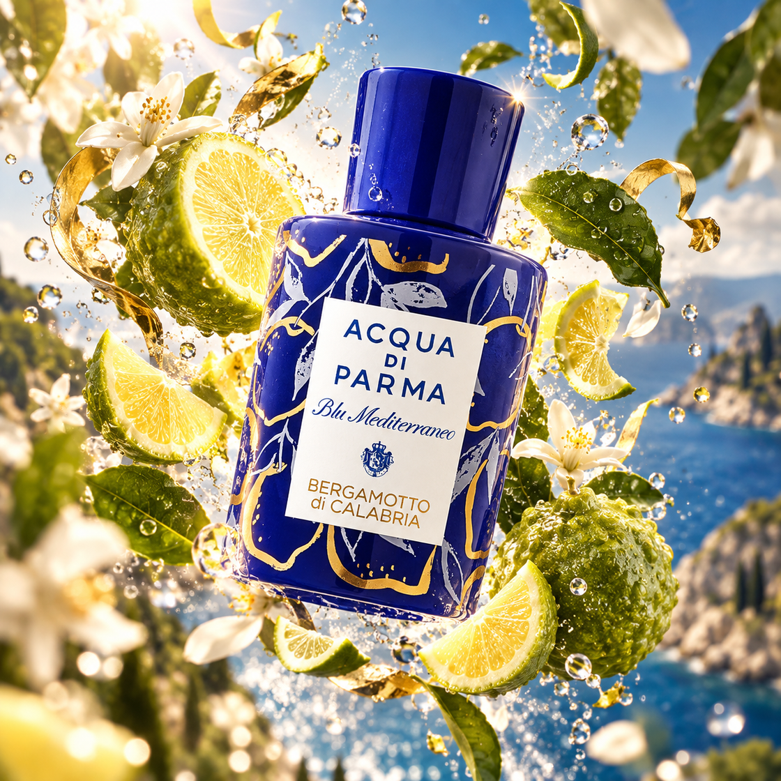 Bergamotto di Calabria La Spugnatura d’Acqua di Parma en échantillon original Fragsplit : essayez ce sample officiel avant d’acheter.