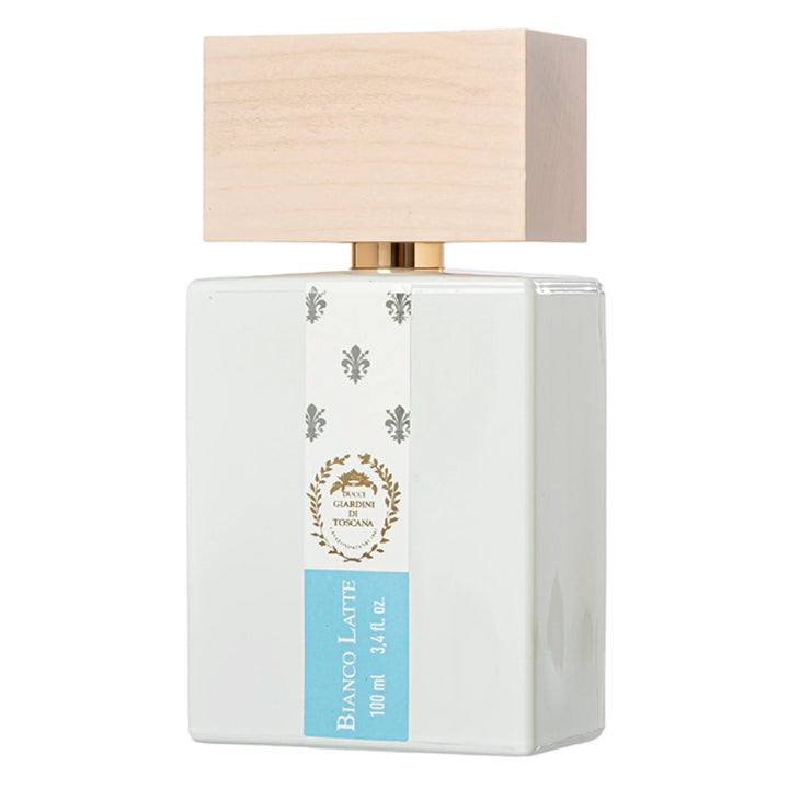 Échantillon Bianco Latte de Giardini di Toscana : miel, vanille et caramel à essayer sur la peau avant achat, livraison Suisse et France.