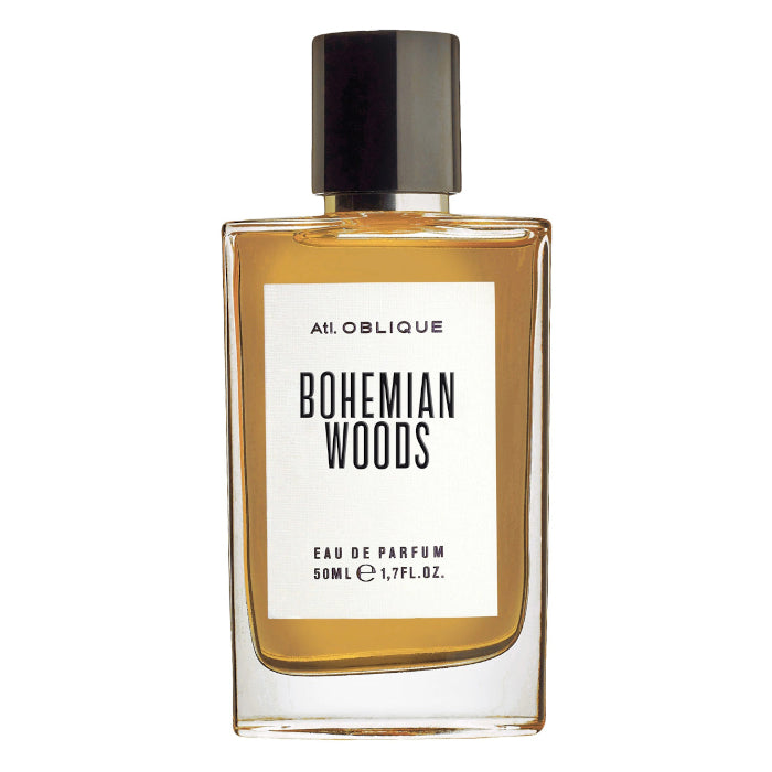 Échantillon Bohemian Woods d'Atelier Oblique : testez son accord boisé, épicé et fumé avant d'acheter, avec livraison Fragsplit en Suisse et France.