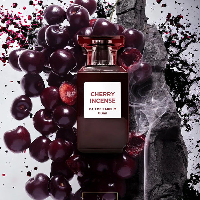 Essayez Cherry Incense de Fragrance World avec un décant Fragsplit de 1 ml, 2 ml, 5 ml ou 10 ml, livré en Suisse et en France.