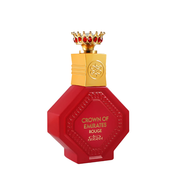 Échantillon de Crown of Emirates Rouge de Nabeel pour essayer le parfum sur la peau avant d’acheter, avec livraison en Suisse et France.