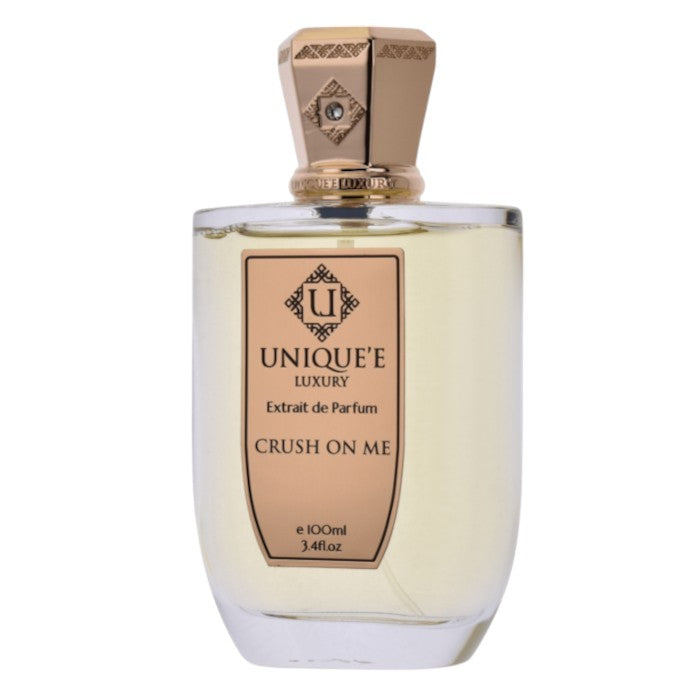 Échantillon Crush On Me de Unique'e Luxury en petit format Fragsplit, idéal pour essayer avant d'acheter, livré en Suisse et en France.