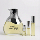 Décant Fragsplit de Detour Noir par Al Haramain, parfum masculin boisé, épicé et vanillé, à tester sur la peau en formats 1 ml à 10 ml.