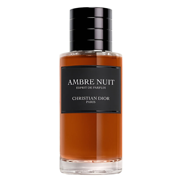 Échantillon Ambre Nuit Esprit de Dior en décant Fragsplit, petit format idéal pour tester ce parfum unisexe avant d’acheter.