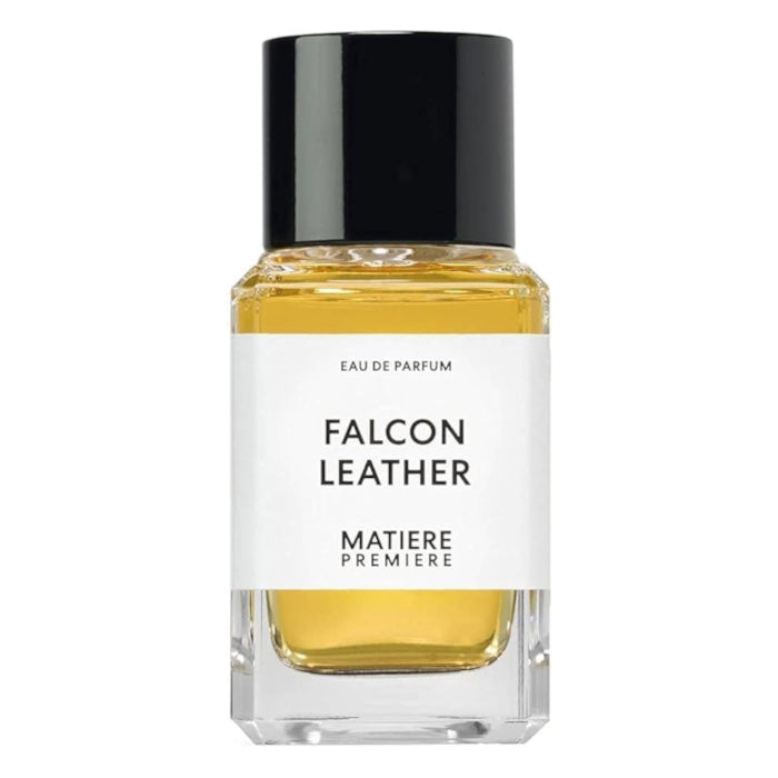 Échantillon Falcon Leather de Matière Première en petit format Fragsplit, idéal pour tester ce parfum cuiré avant achat, en Suisse et France.