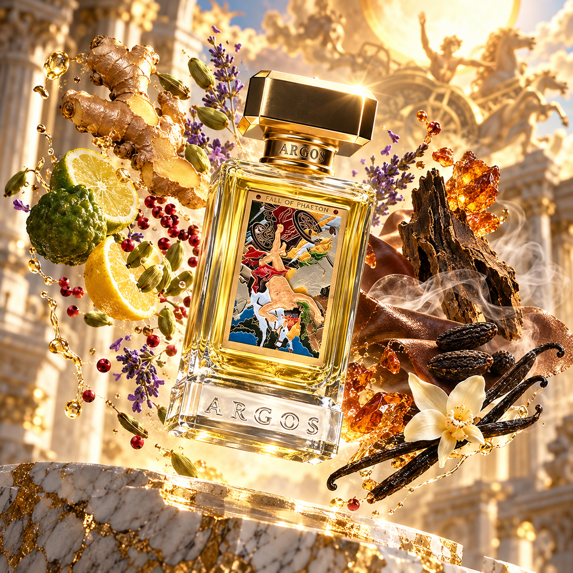 Essayez Fall of Phaeton d'Argos grâce au décant Fragsplit : ce petit échantillon de 1 ml permet de tester le parfum sur la peau.