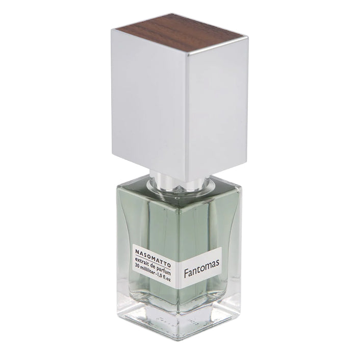Échantillon Fantomas de Nasomatto en décant Fragsplit, petit format pour tester avant d'acheter, disponible en 1 ml, 2 ml, 5 ml et 10 ml.
