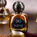 Petit format du parfum Hayat de Kemi, aux facettes d'agrumes, de lavande, d'épices et d'oud, disponible en décant Fragsplit de 1ml à 10ml.