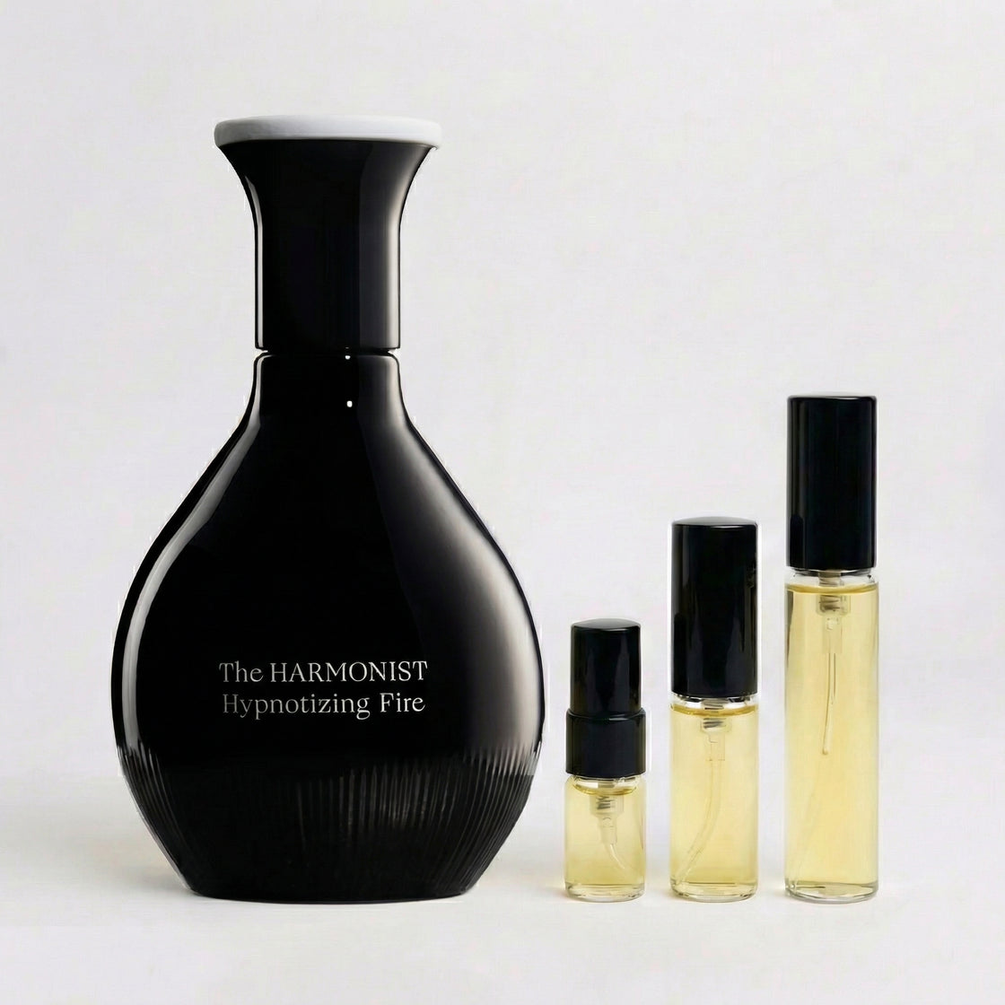 Décant Fragsplit de Hypnotizing Fire par The Harmonist, en formats 1 ml à 10 ml pour tester ses notes épicées et ambrées sur la peau.
