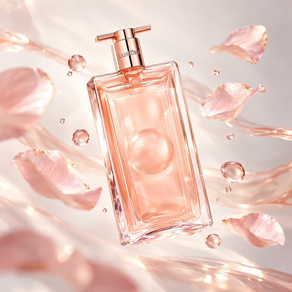 Échantillon original Fragsplit d’Idôle de Lancôme : sample officiel pour tester le parfum avant achat et l’essayer sur la peau.