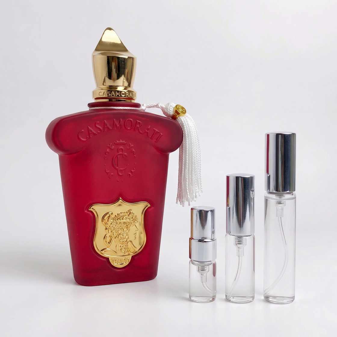 Décant Fragsplit d’Italica de Casamorati, échantillon féminin de 1 ml à 10 ml pour essayer le parfum sur la peau, livré en Suisse et en France.