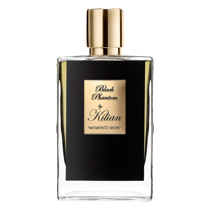 Échantillon Black Phantom de Kilian par Fragsplit : découvrez ses accords de rhum, café et amande avant d’acheter, livré en Suisse et France.