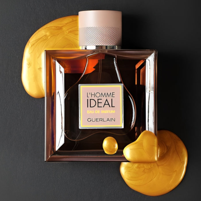 Testez L'Homme Idéal EDP de Guerlain avec un décant Fragsplit en petit format avant de choisir, avec livraison en Suisse et en France.