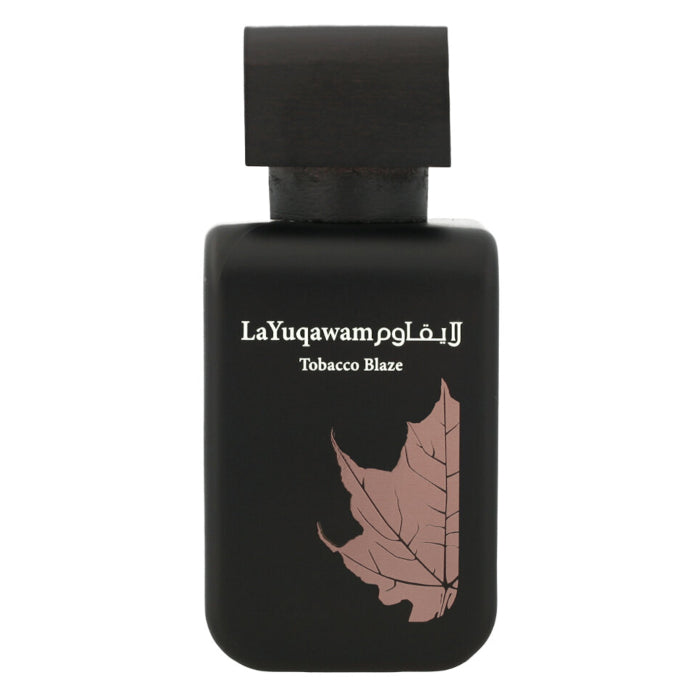 Essayez LaYuaqwam Tobacco Blaze de Rasasi sur la peau avec un échantillon Fragsplit de 1 ml, 2 ml, 5 ml ou 10 ml, livré en Suisse et en France.