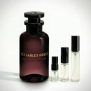 Photo principale du décant Fragsplit Les Sables Roses de Louis Vuitton, en formats 1 ml, 2 ml, 5 ml et 10 ml, livré en Suisse et France.