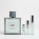 Décant Fragsplit de L'Homme Idéal Cool de Guerlain, aux notes fraîches de menthe, amande et agrumes, à essayer sur la peau en 1ml à 10ml.