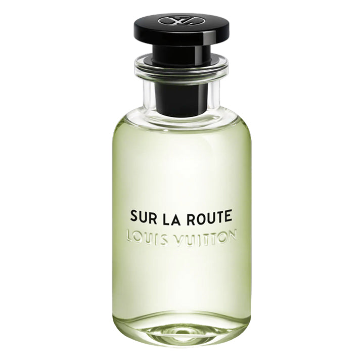 Échantillon Sur la Route de Louis Vuitton par Fragsplit : testez ses agrumes frais, son poivre rose et son cuir avant d’acheter.