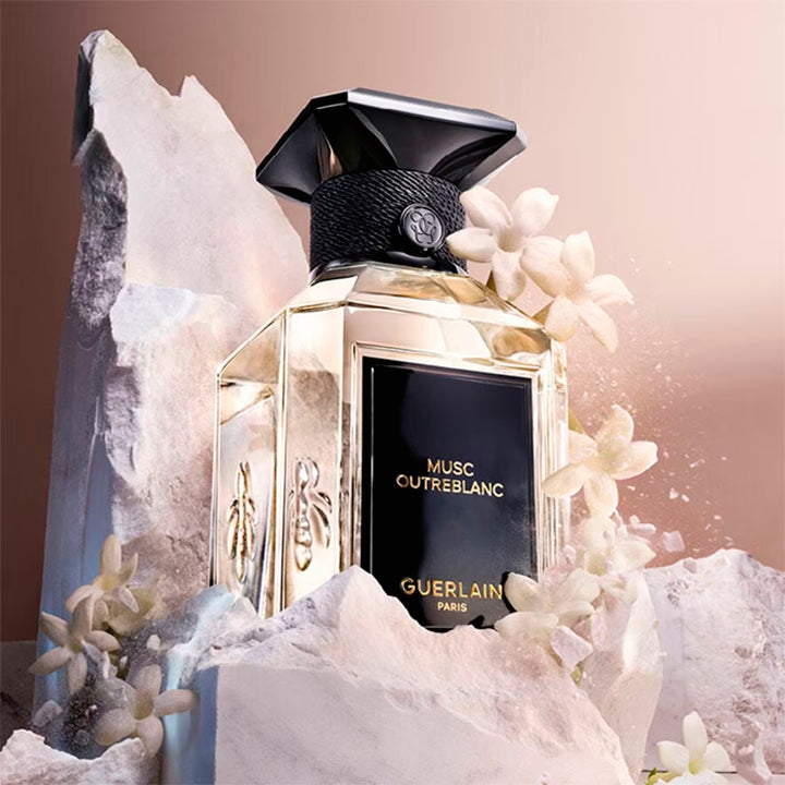 Musc Outreblanc de Guerlain, échantillon original Fragsplit, sample officiel pour tester sur la peau avant d’acheter, livré en Suisse et France.