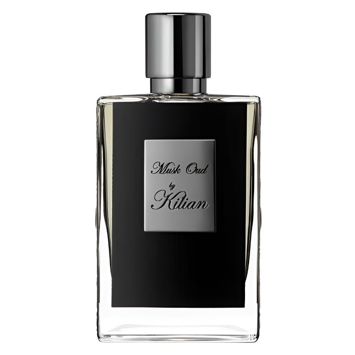 Échantillon de Musk Oud de Kilian par Fragsplit, idéal pour essayer sur la peau ses notes de oud, musc et rose avant d’acheter le flacon.