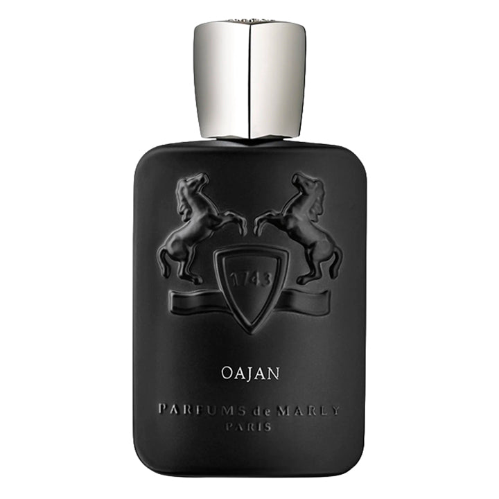 Échantillon Oajan de Parfums de Marly en petit format Fragsplit, idéal pour tester sur la peau ses accords de miel, cannelle et vanille.