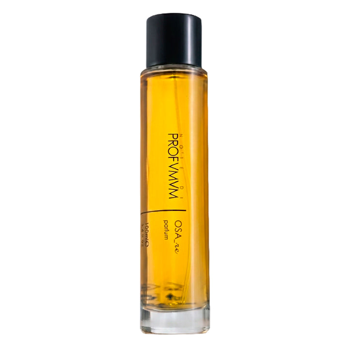 Échantillon OSA-re de Profumum Roma, disponible chez Fragsplit en formats 1 ml, 2 ml, 5 ml ou 10 ml pour le tester avant d’acheter.