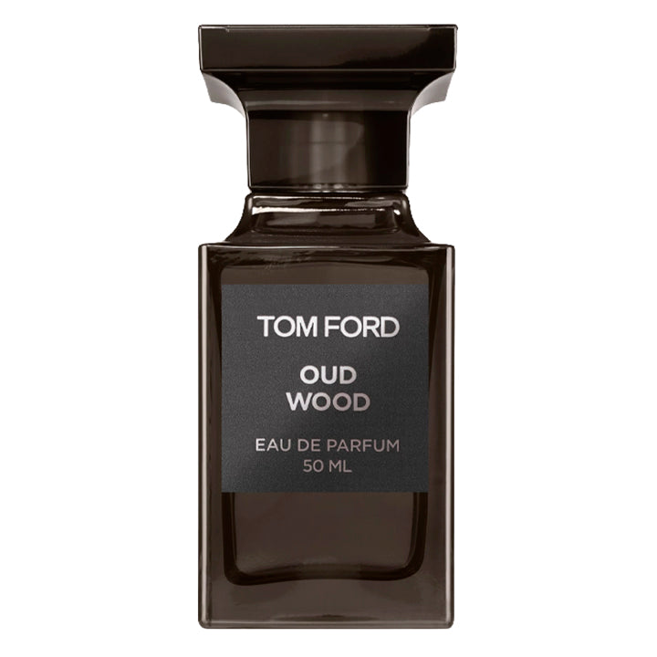 Échantillon Oud Wood EDP de Tom Ford en petit format Fragsplit, idéal pour essayer ses notes boisées avant d’acheter, livré en Suisse et France.