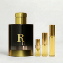 Décant Fragsplit de R par Pantheon Roma, en formats 1 ml, 2 ml, 5 ml ou 10 ml pour tester ce parfum unisexe sur la peau.