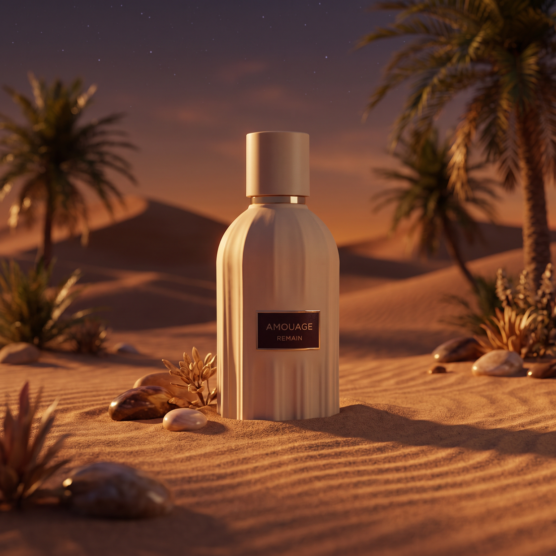 Remain von Amouage als Fragsplit-Probe: Teste diesen Unisex-Parfum vor dem Kauf in den Grössen 1 ml, 2 ml, 5 ml und 10 ml.