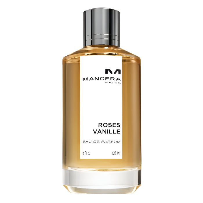 Échantillon Roses Vanille de Mancera en décant Fragsplit de 1 ml, 2 ml, 5 ml ou 10 ml, idéal pour tester la rose et la vanille sur la peau.