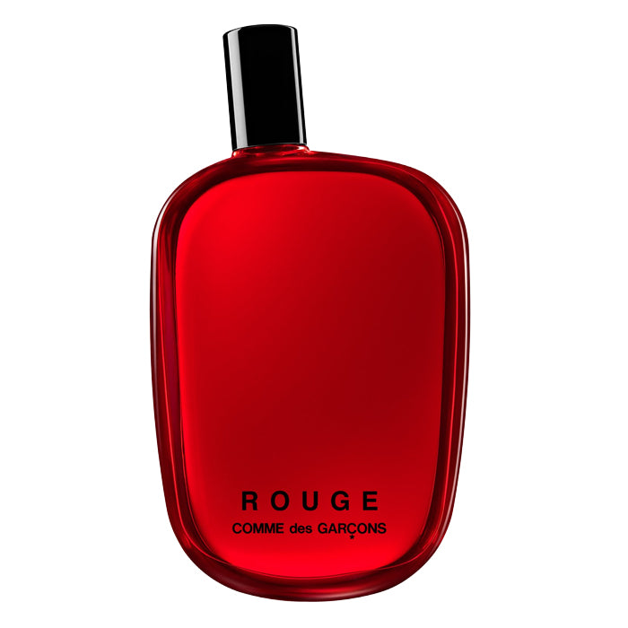 Échantillon de Rouge de Comme des Garçons par Fragsplit, pour essayer sur la peau ses notes de betterave, poivre rose, encens et patchouli.