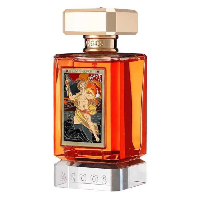 Échantillon Sacred Flame d’Argos par Fragsplit : essayez ses notes ambrées, épicées et boisées sur la peau avant d’acheter le flacon.