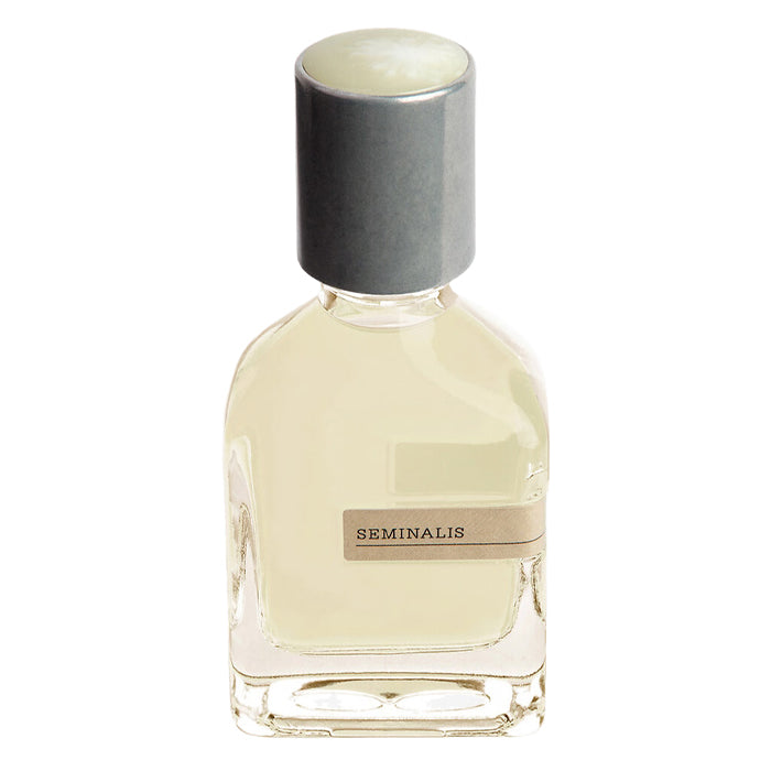 Échantillon Seminalis d'Orto Parisi en petit format Fragsplit, idéal pour tester ce parfum unisexe avant d'acheter, livré en Suisse et France.