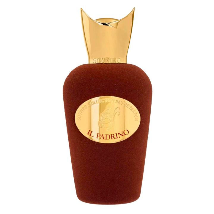 Échantillon d’Il Padrino de Sospiro chez Fragsplit, petit format idéal pour tester ce parfum avant d’acheter, livré en Suisse et en France.