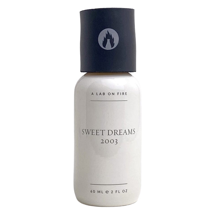 Échantillon Fragsplit de Sweet Dreams 2003 signé A Lab On Fire, aux notes de néroli et fleur d’oranger. Testez 1, 2, 5 ou 10 ml, livré en Suisse et France.